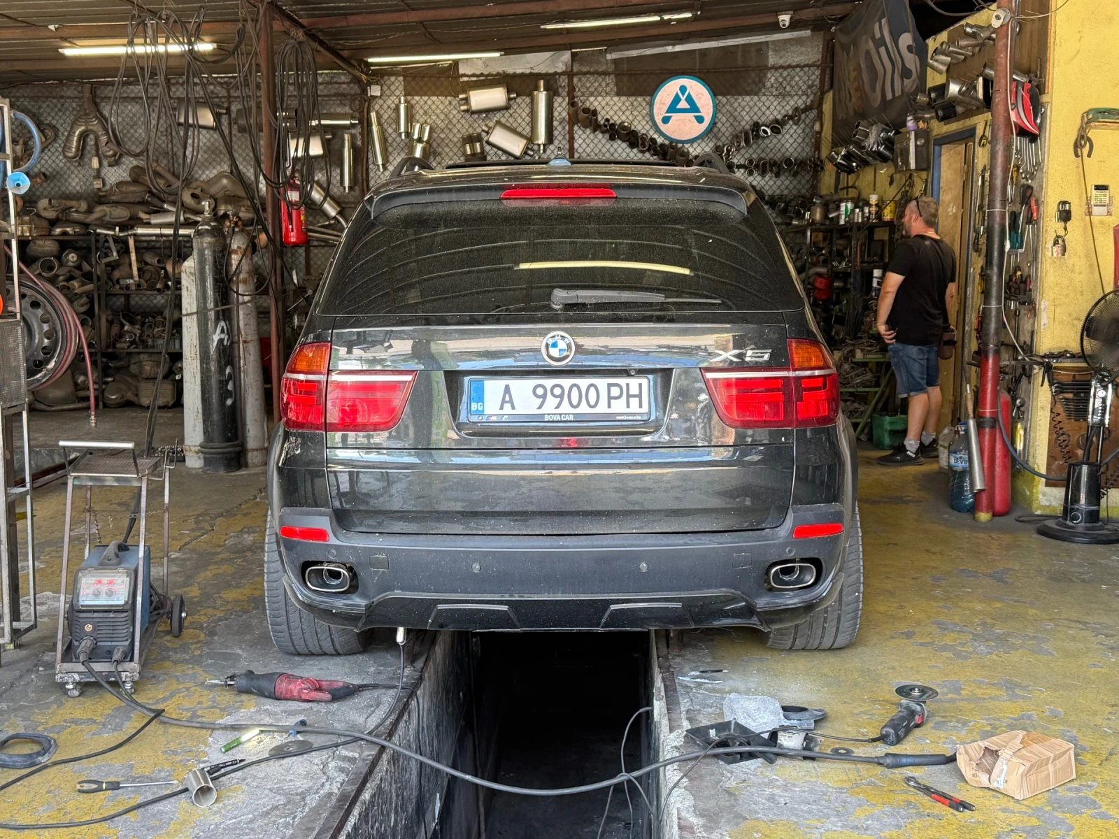 BMW X5 3.0 SD AERO пакет 286к.с BiTurbo, снимка 12 - Автомобили и джипове - 55157590