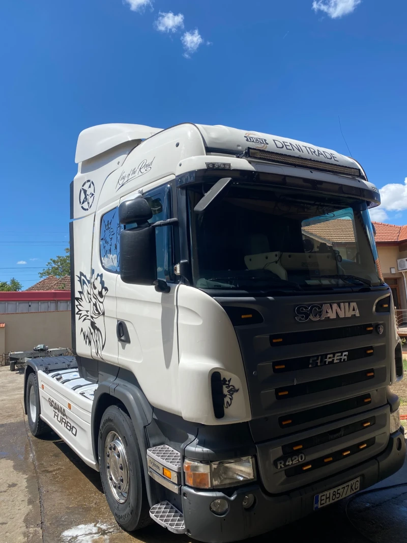 Scania R 480 Нови гуми, Нов съединител, Нова помпа за гондола!, снимка 6 - Камиони - 51611344