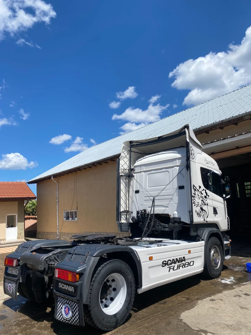 Scania R 480 Нови гуми, Нов съединител, Нова помпа за гондола!, снимка 4 - Камиони - 51611344