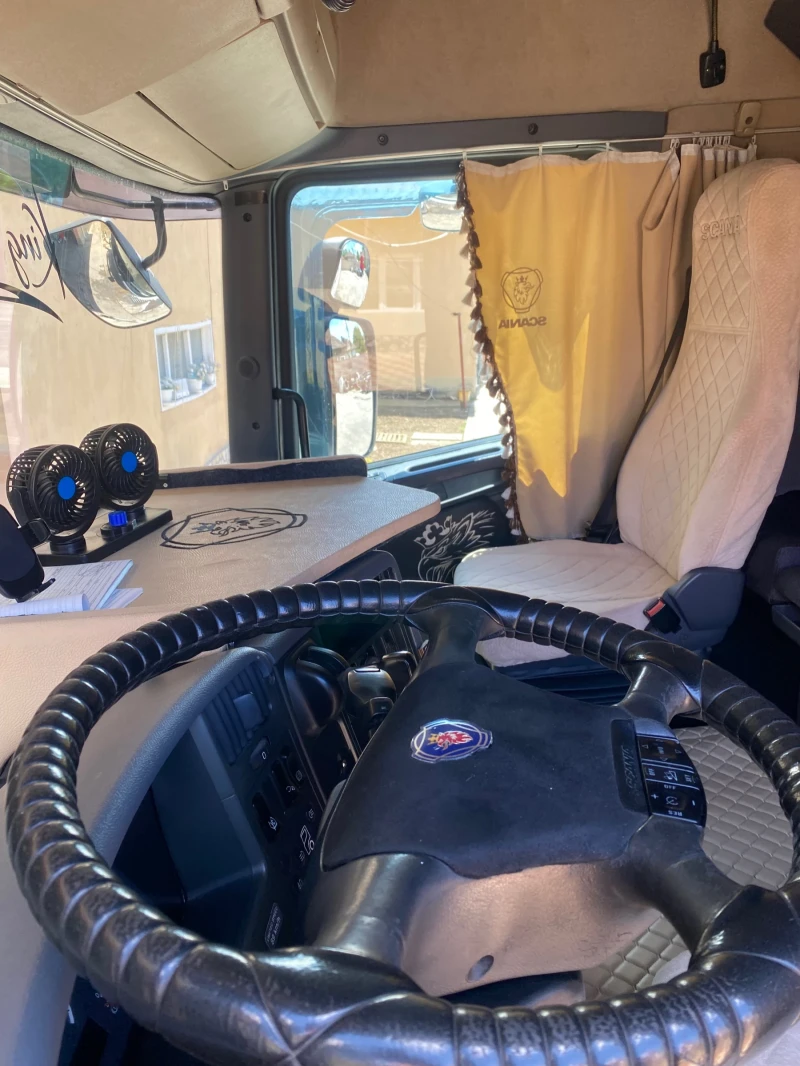 Scania R 480 Нови гуми, Нов съединител, Нова помпа за гондола!, снимка 10 - Камиони - 51611344