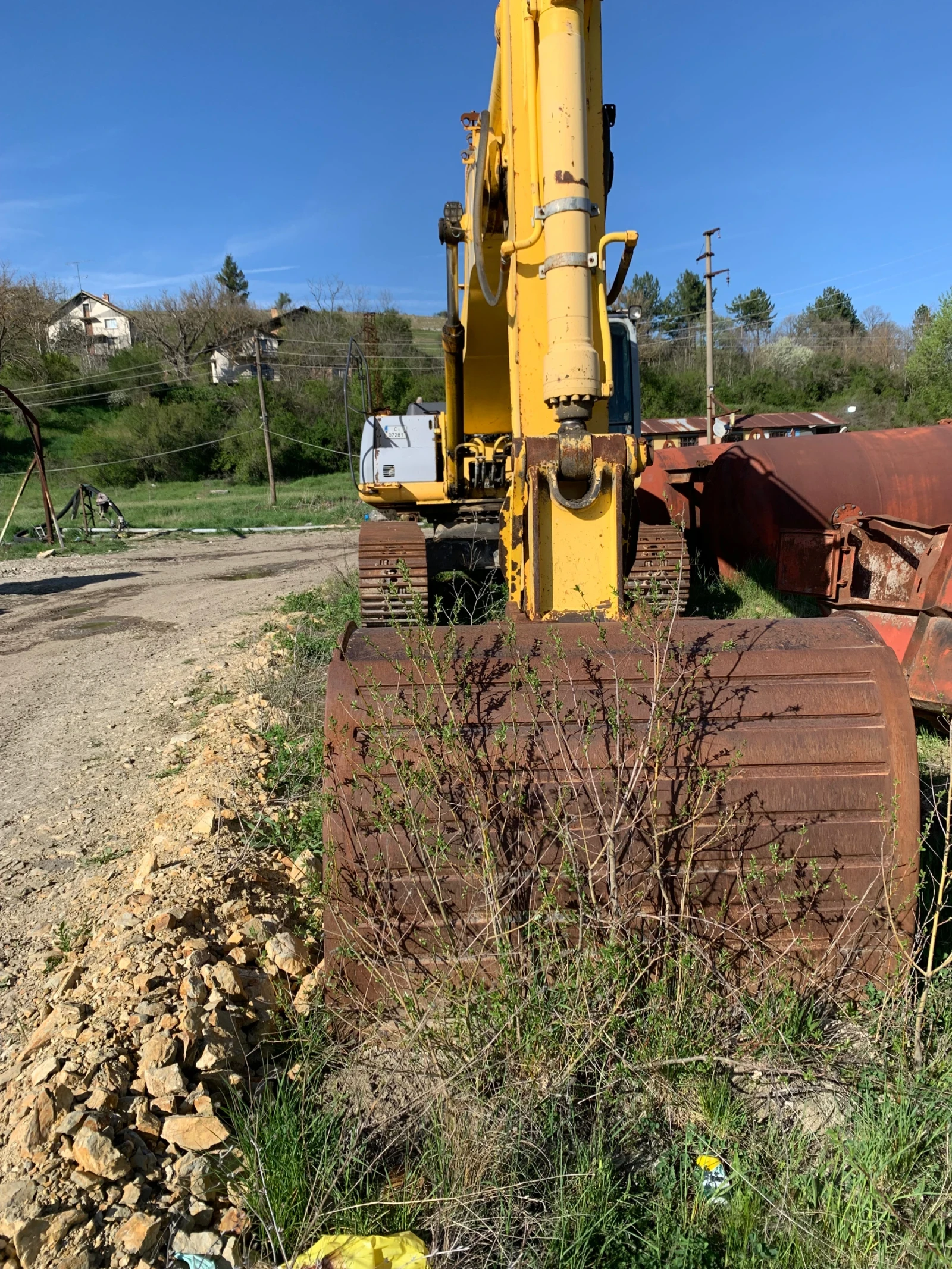 Багер New Holland Kobelco 385, снимка 6 - Индустриална техника - 55436488