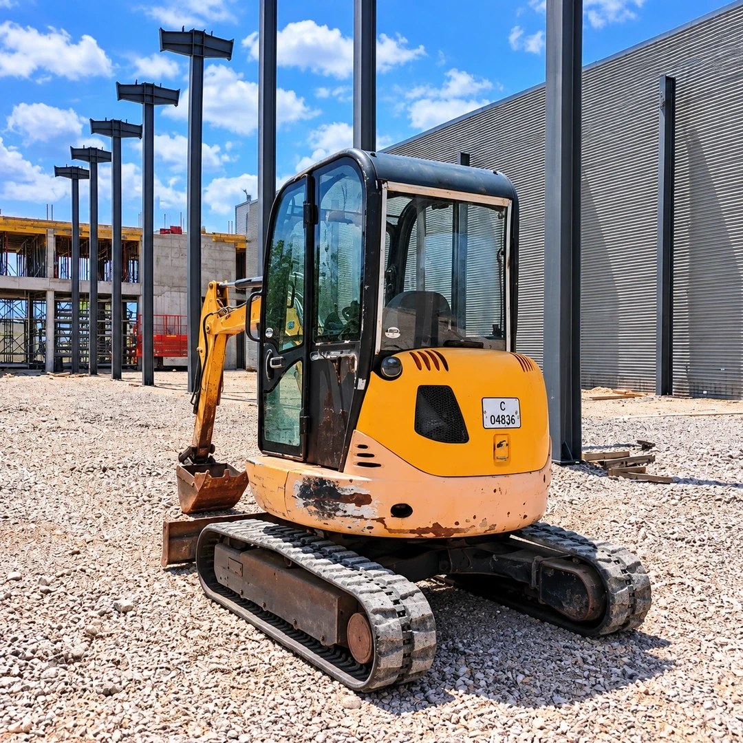 Багер JCB Мини багер JCB 8030ZTS, снимка 5 - Индустриална техника - 55909498