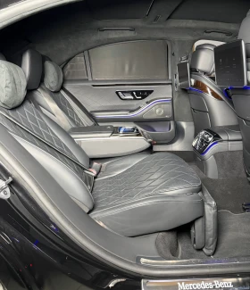 Mercedes-Benz S 580 L* AMG* 4M* Burm* TV* Chauffeur* HuD, снимка 13