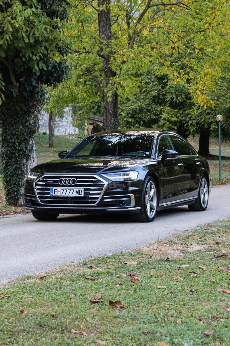 Audi A8 L 50TDI MATRIX* OLED* B&O* MASSAGE* 360* 3?TV* ALC, снимка 1 - Автомобили и джипове - 42576545