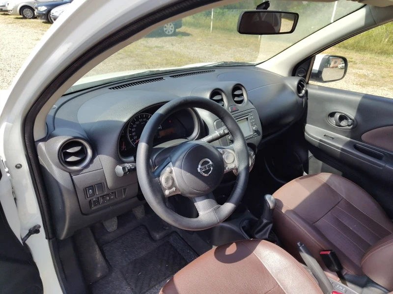 Nissan Micra 1.2 кожа навигация лизинг , снимка 11 - Автомобили и джипове - 46157384