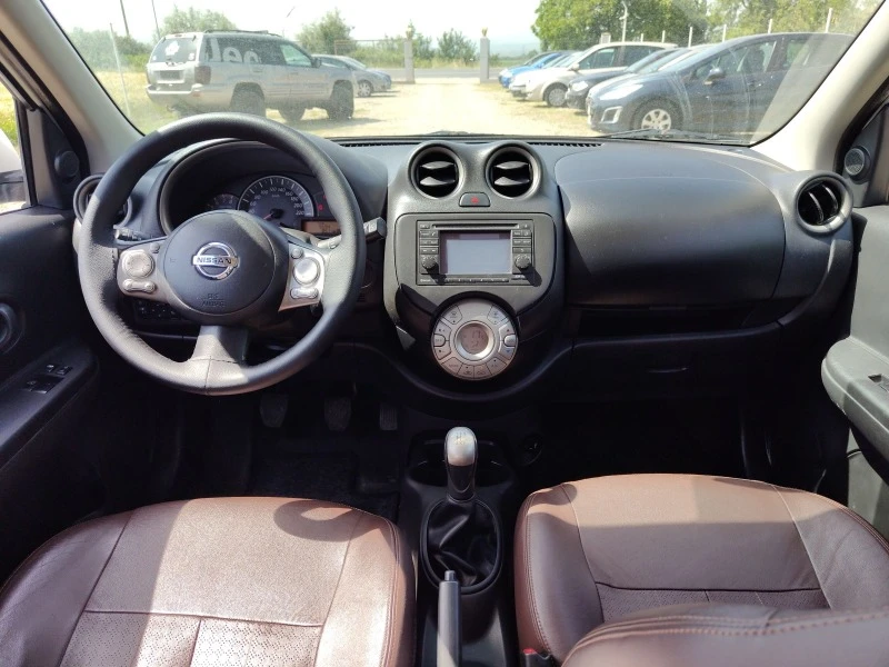 Nissan Micra 1.2 кожа навигация лизинг , снимка 9 - Автомобили и джипове - 46157384