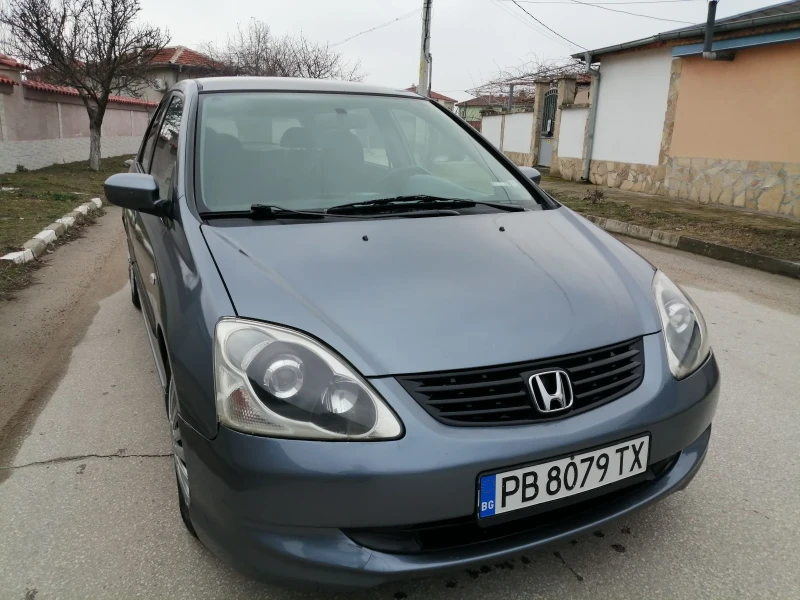 Honda Civic 1.7CDTI.100k.КЛИМА.ТОП..., снимка 8 - Автомобили и джипове - 49316397