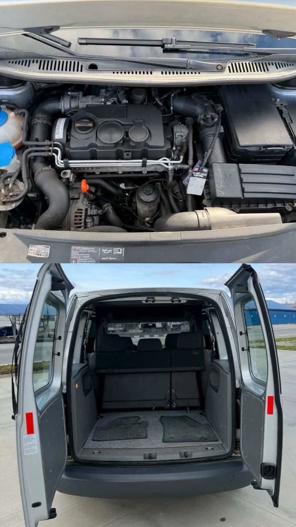 VW Caddy 1.9 TDI 105 268 хил км , снимка 13 - Автомобили и джипове - 54036812