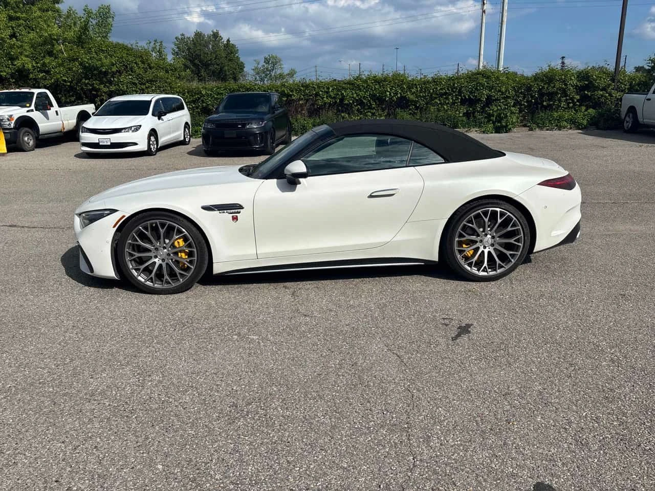 Mercedes-Benz SL 63 AMG CABRIO V8 BITURBO | BURMESTER| HUD| 360, снимка 2 - Автомобили и джипове - 54870274