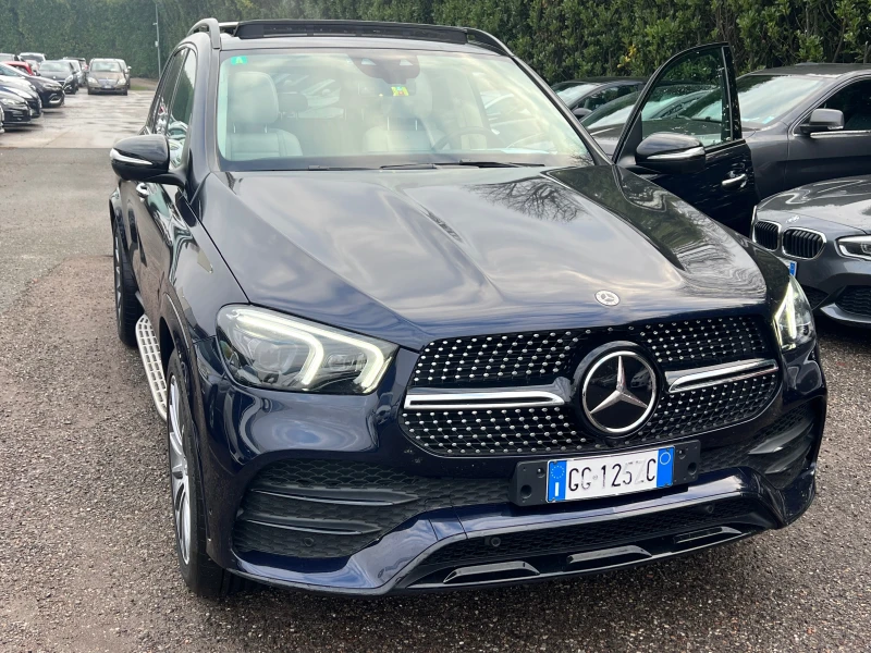 Mercedes-Benz GLE 350d, 9G, AMG LINE, DISTR, PANO, BURM, NIGHT PACK,, снимка 3 - Автомобили и джипове - 52726695
