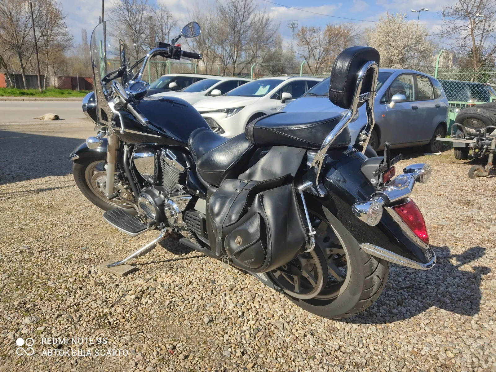Yamaha Xvs 1300cc, с генерация, слюда, дисаги, Сисибар, снимка 8 - Мотоциклети и мототехника - 54099889
