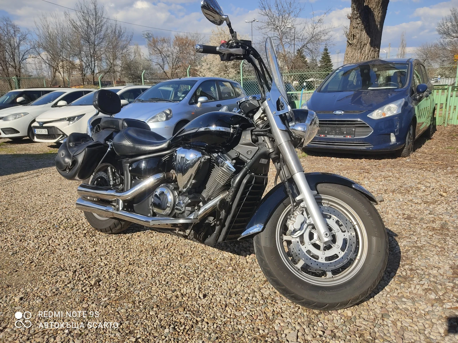 Yamaha Xvs 1300cc, с генерация, слюда, дисаги, Сисибар