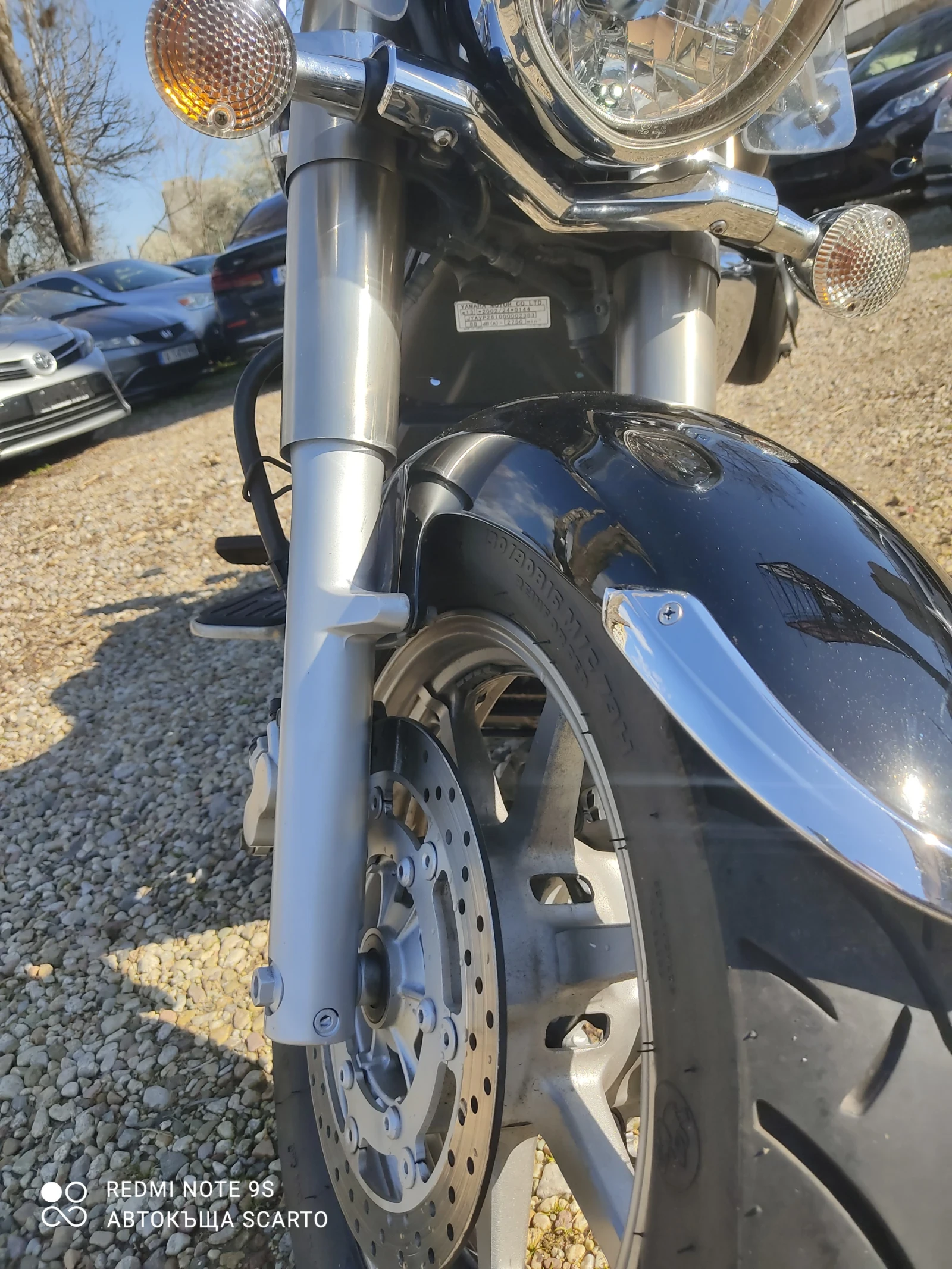 Yamaha Xvs 1300cc, с генерация, слюда, дисаги, Сисибар, снимка 10 - Мотоциклети и мототехника - 54099889