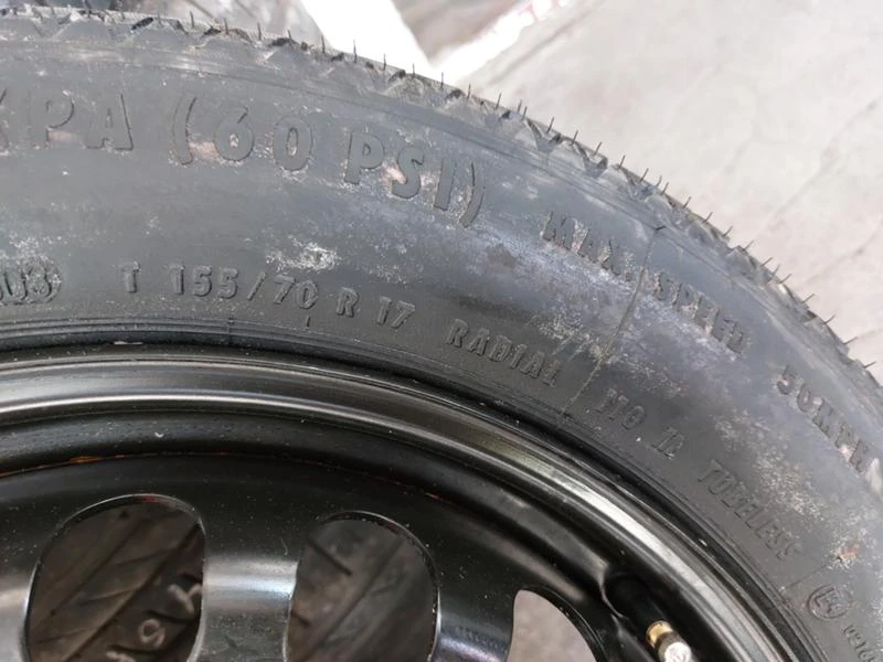 Гуми Летни 155/70R17, снимка 4 - Гуми и джанти - 37112758