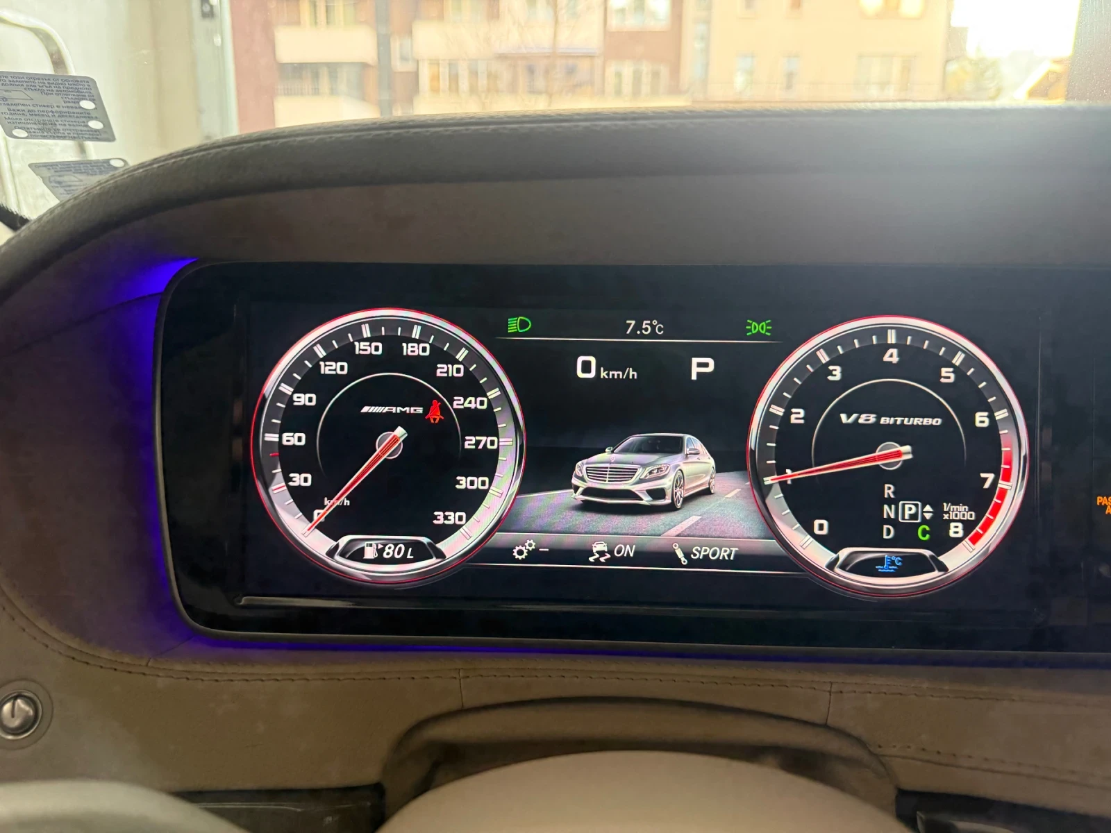Mercedes-Benz S 500 AMG* Burmaster* 360* Long* Лизинг* Бартер, снимка 13 - Автомобили и джипове - 54394988