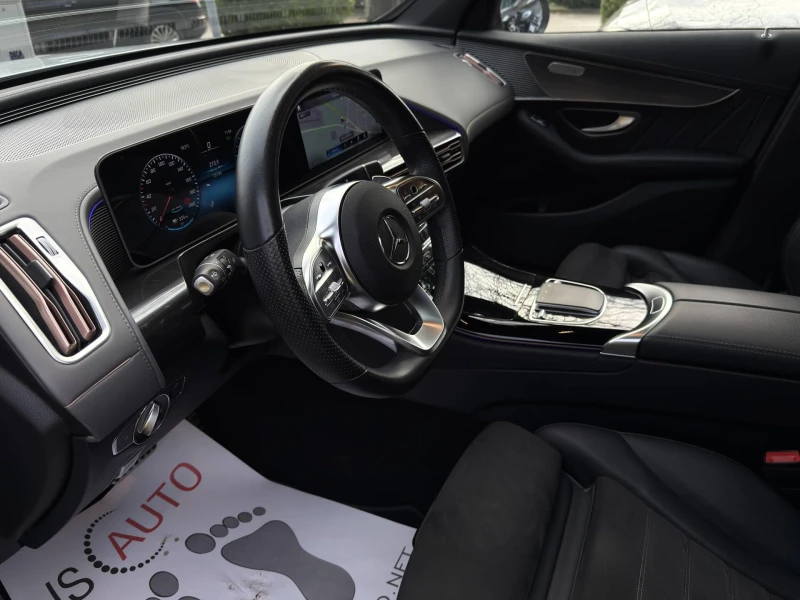 Mercedes-Benz EQC 400 AMG/4M/85kWh/Side Assist/Virtual/Ambient/Камер, снимка 9 - Автомобили и джипове - 52485767