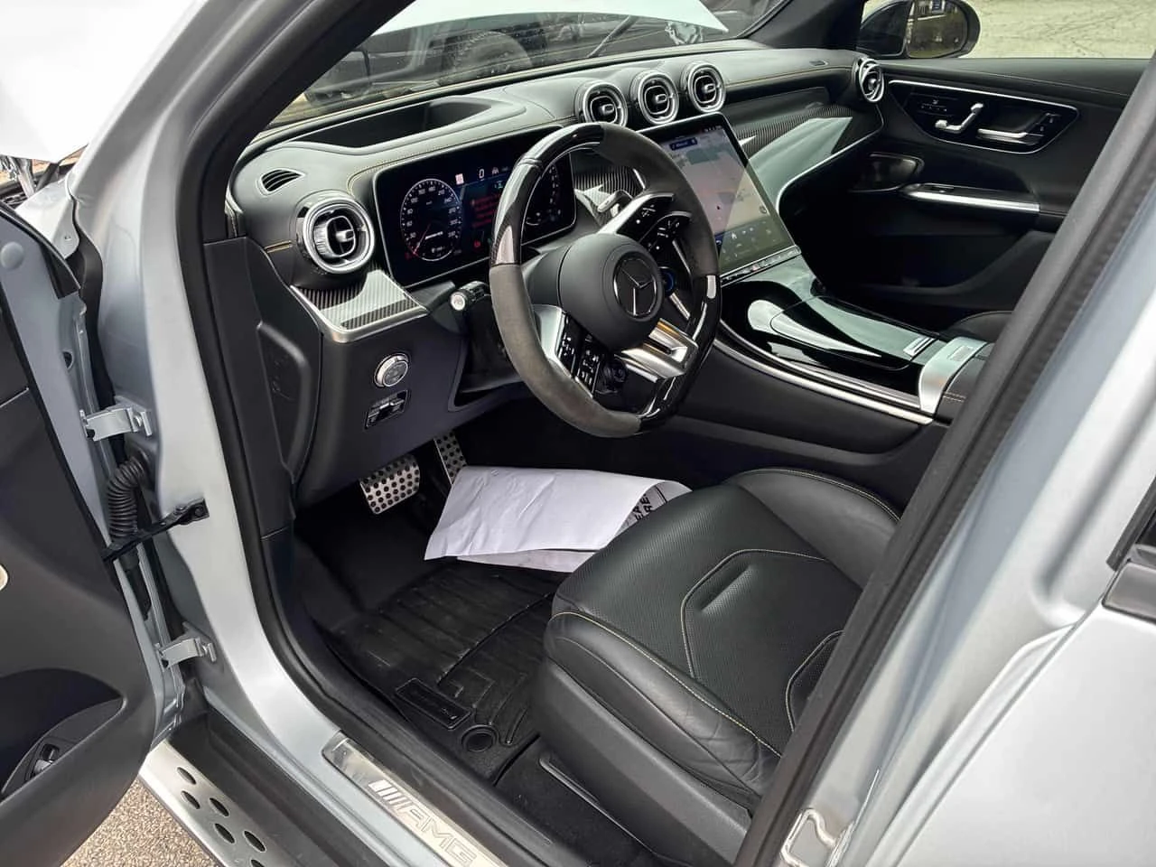 Mercedes-Benz GLC 63 AMG S * CARFAX * HEAD UP * 360 * КЛИП НА МОТОРА, снимка 5 - Автомобили и джипове - 54459685