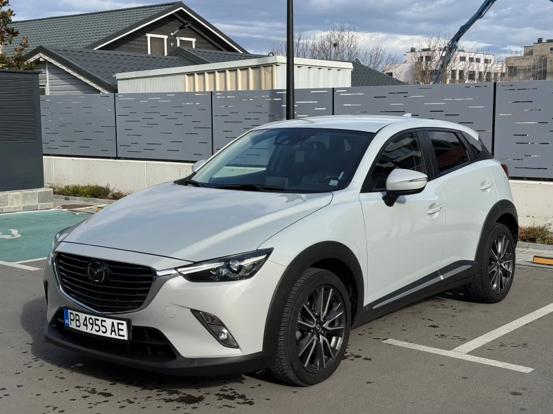 Mazda CX-3 1, 5 d* РЕГИСТРИРАНА* NAVI* КОЖА* EURO 6D, снимка 2 - Автомобили и джипове - 46715523