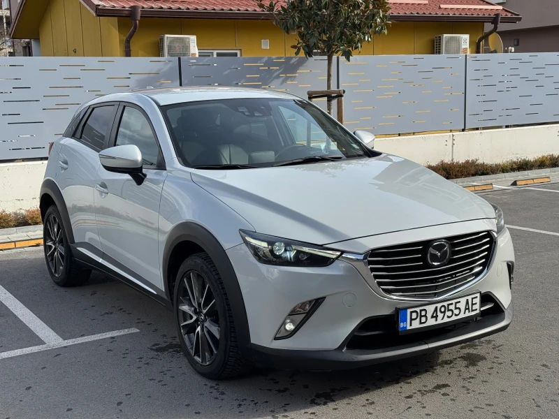 Mazda CX-3 1, 5 d* РЕГИСТРИРАНА* NAVI* КОЖА* EURO 6D, снимка 4 - Автомобили и джипове - 46715523