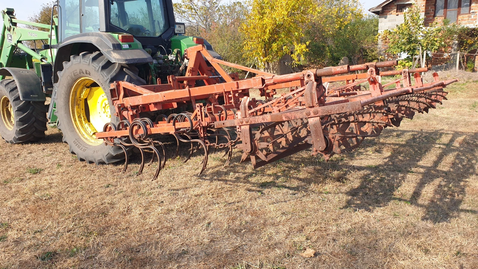 Култиватор Kverneland 4, 60м, снимка 2 - Селскостопанска техника - 53748617