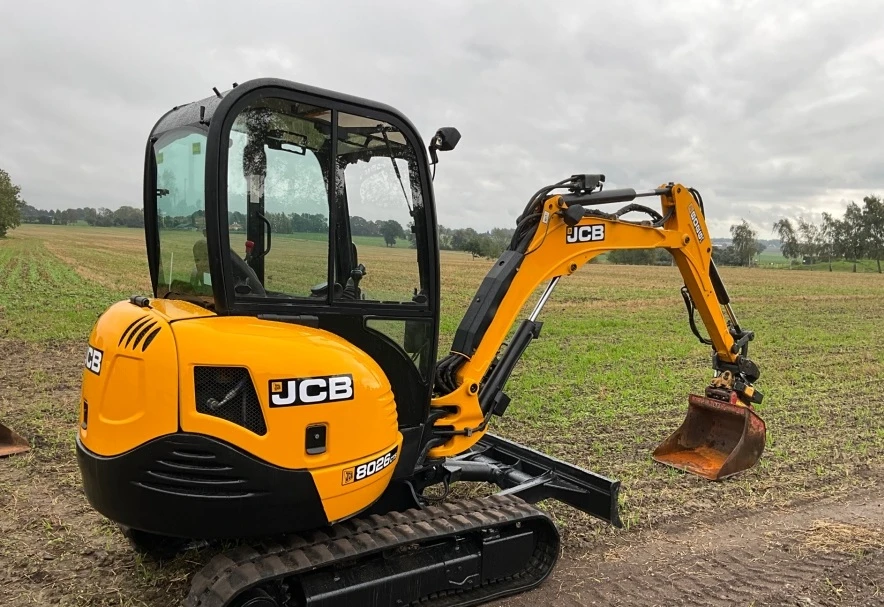 Багер JCB 8026CTS, снимка 5 - Индустриална техника - 55899742