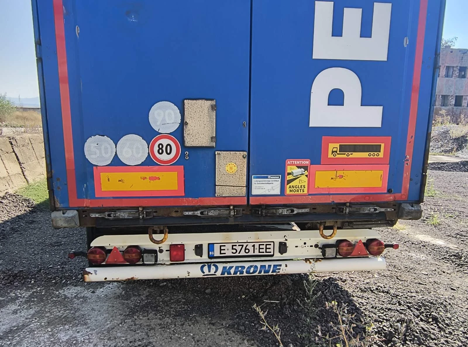 Полуремарке Krone SD, снимка 9 - Ремаркета - 55597109