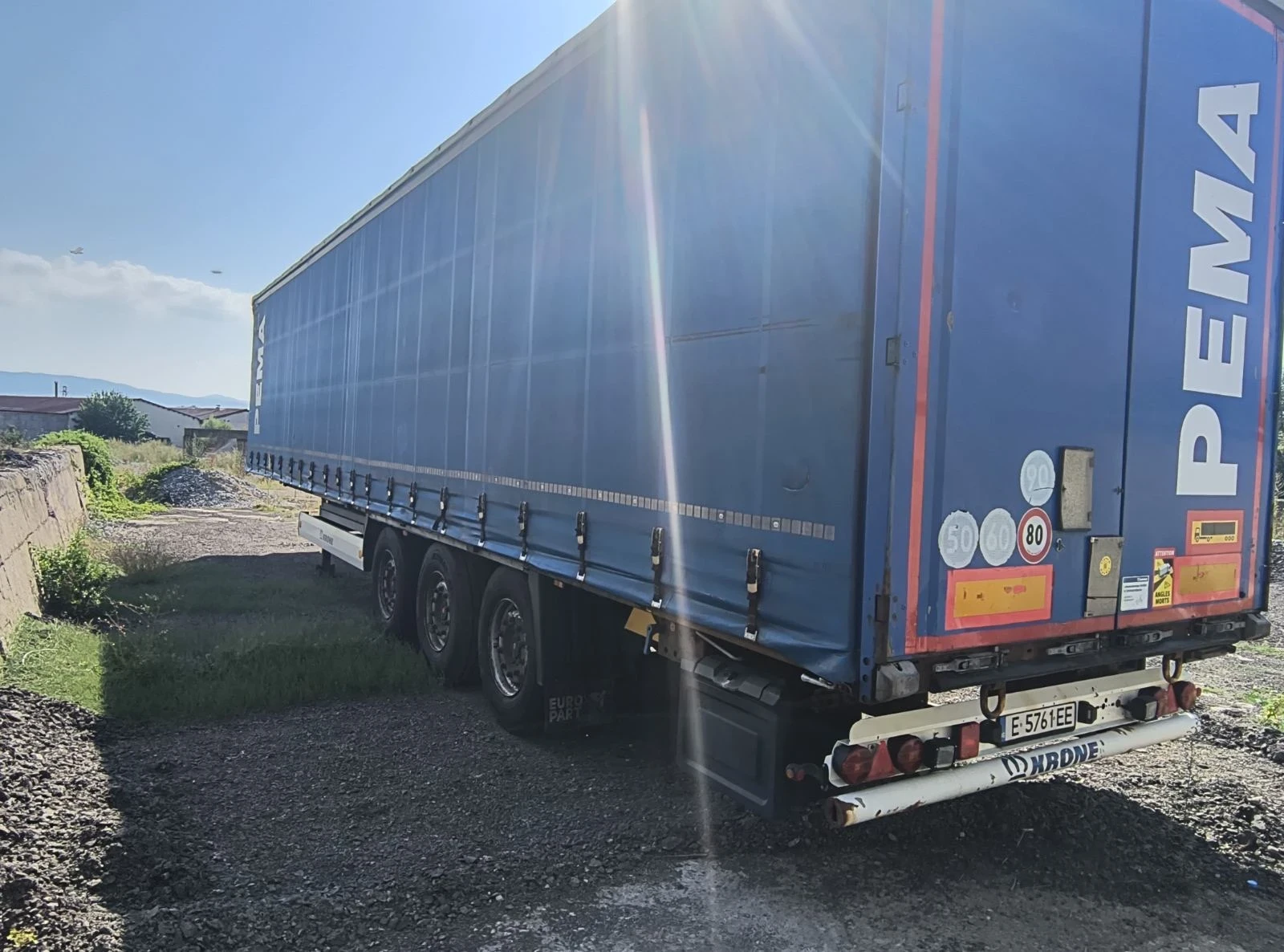 Полуремарке Krone SD, снимка 2 - Ремаркета - 55597109
