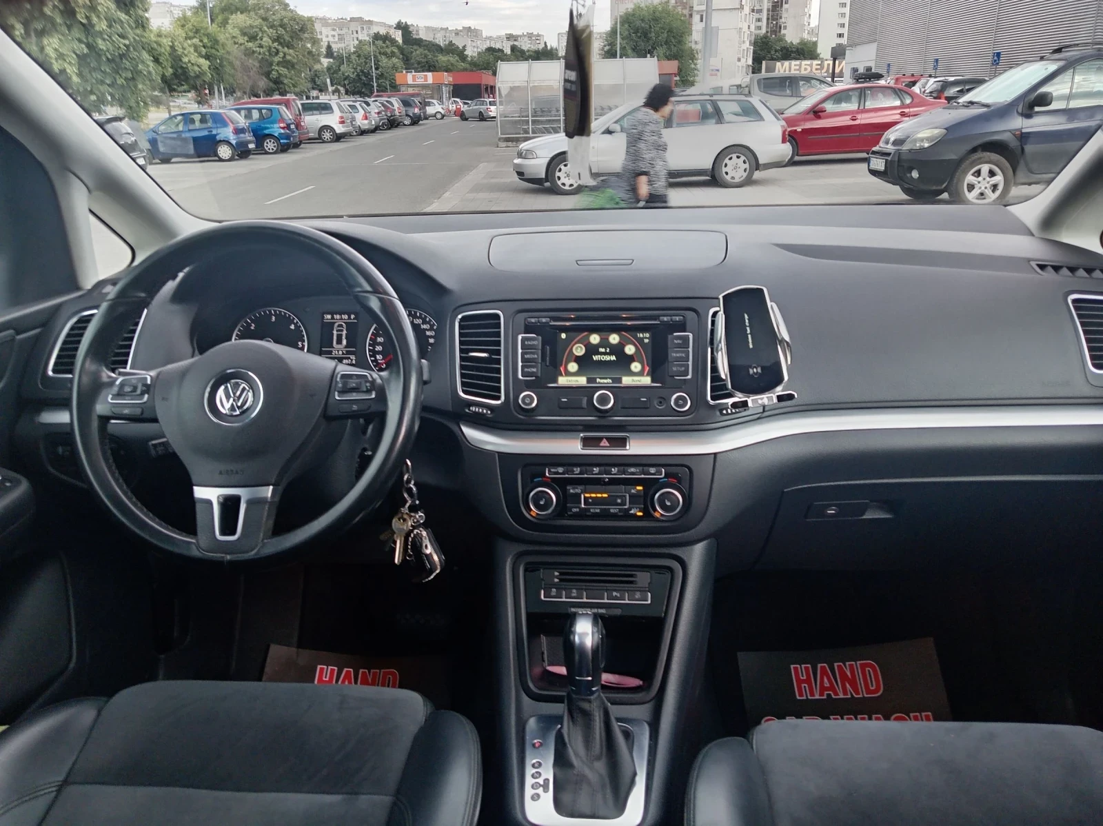 VW Sharan 2.0-140 кс , снимка 9 - Автомобили и джипове - 55254266