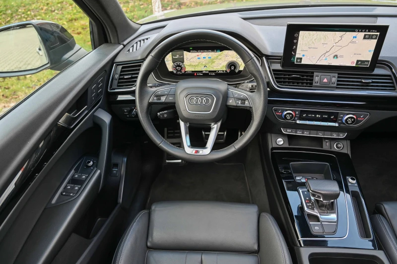 Audi Q5 45TFSI* Quattro* SPORTBACK* S-LINE* 14000KM, снимка 12 - Автомобили и джипове - 48359616