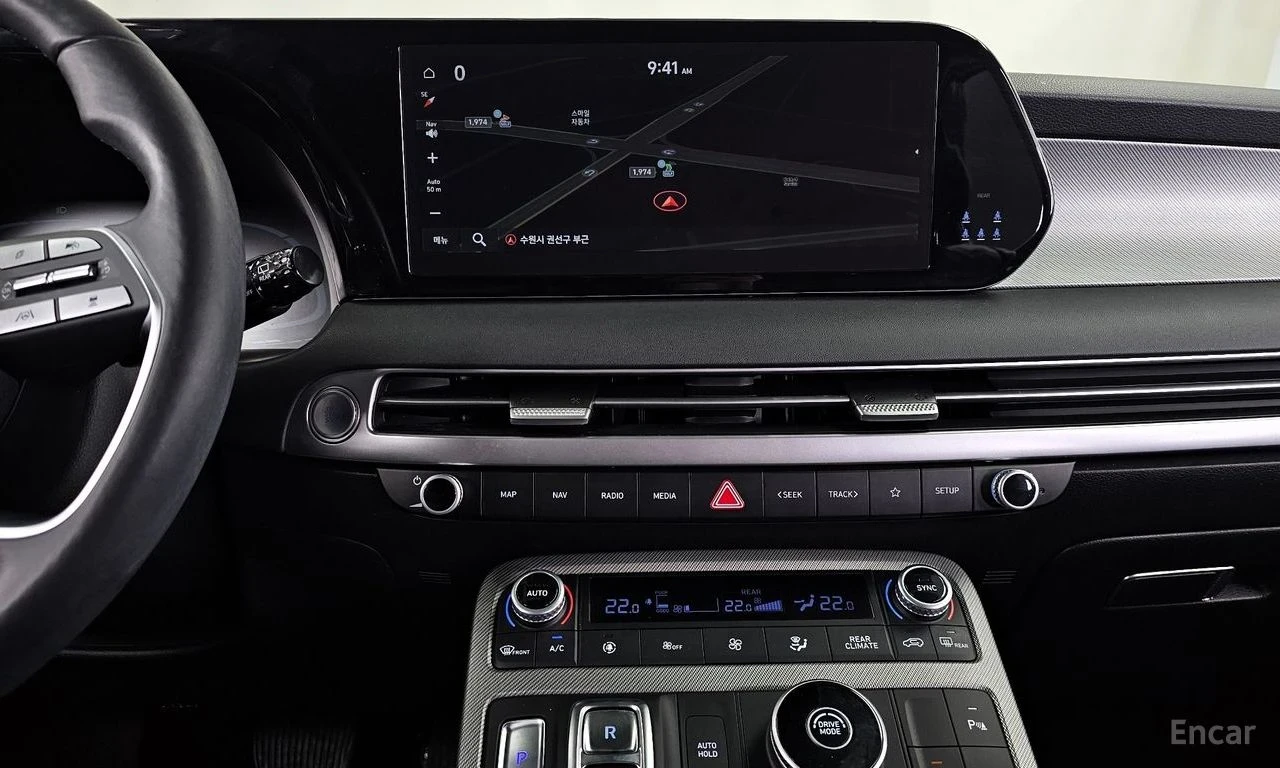 Hyundai Santa fe 3.8| DISTRONIC| 360| ОБДУХВАНЕ| ВКЛ.ТЕХНОТЕСТ, снимка 8 - Автомобили и джипове - 54865331