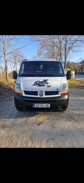 Renault Master 2.5 DCi 114к.с пътнически 9места, Климатик, Кемпер, снимка 1