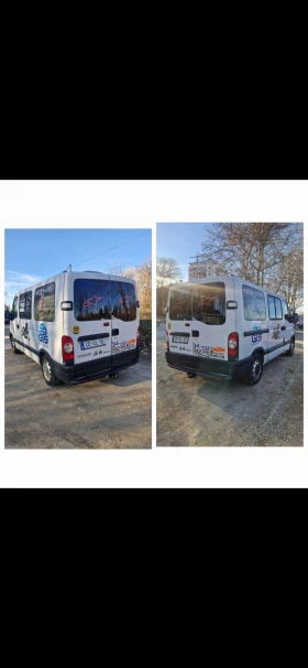 Renault Master 2.5 DCi 114к.с пътнически 9места, Климатик, Кемпер, снимка 6