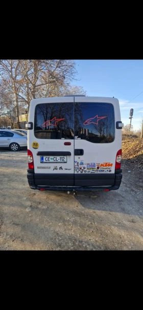 Renault Master 2.5 DCi 114к.с пътнически 9места, Климатик, Кемпер, снимка 4