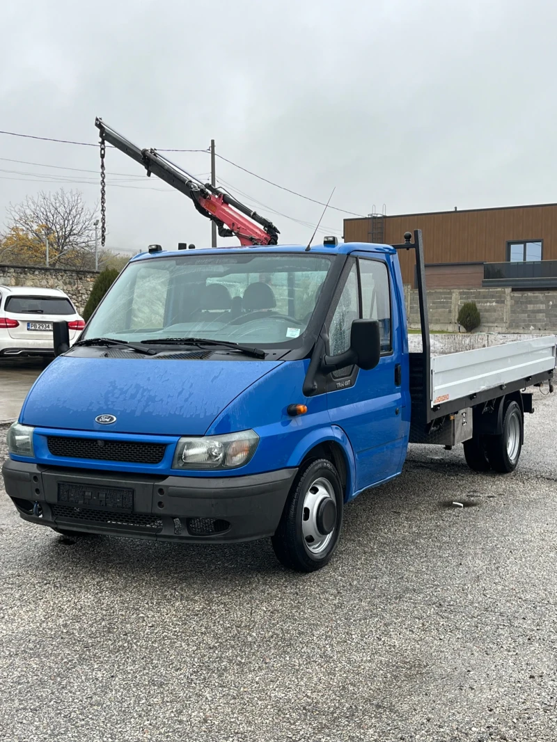 Ford Transit 2.4 КРАН Б КАТЕГОРИЯ, снимка 4 - Бусове и автобуси - 47968613