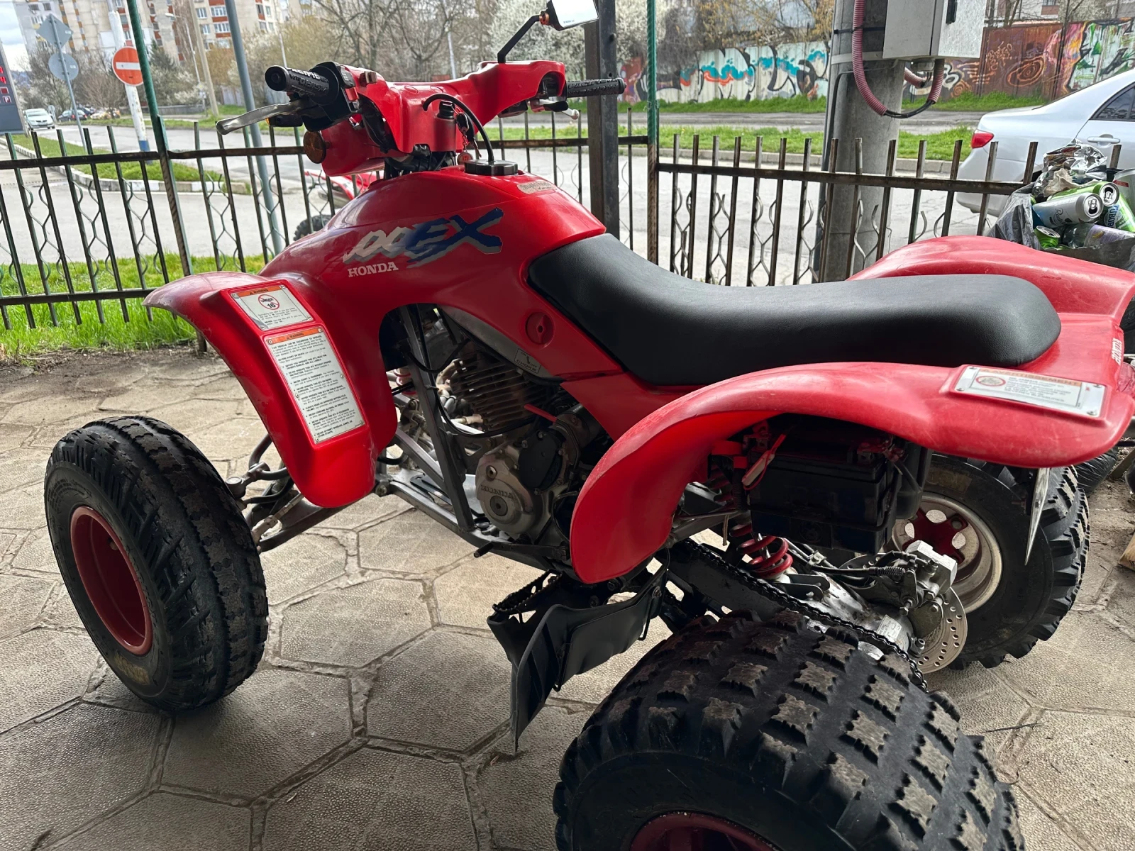 Honda Trx, снимка 10 - Мотоциклети и мототехника - 54083443