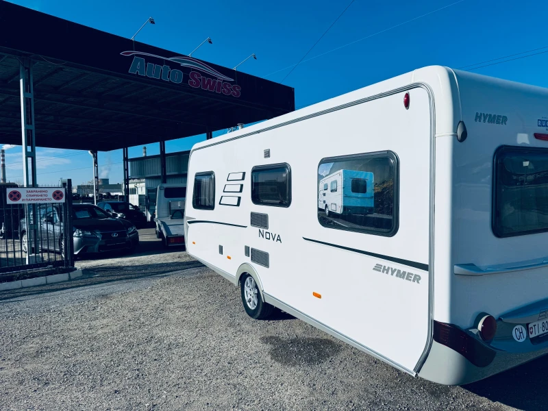 Каравана HYMER / ERIBA   NOVA 531 Внос от Швейцария , снимка 7 - Каравани и кемпери - 48503220