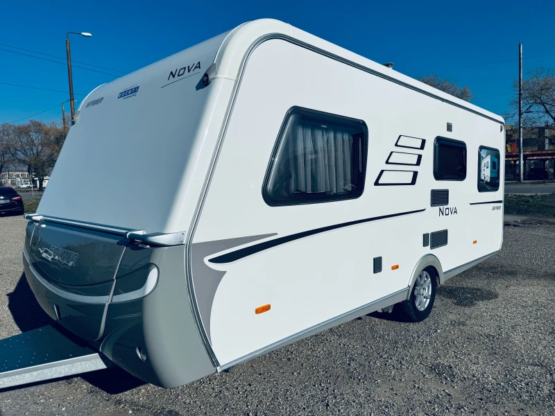 Каравана HYMER / ERIBA   NOVA 531 Внос от Швейцария , снимка 3 - Каравани и кемпери - 48503220