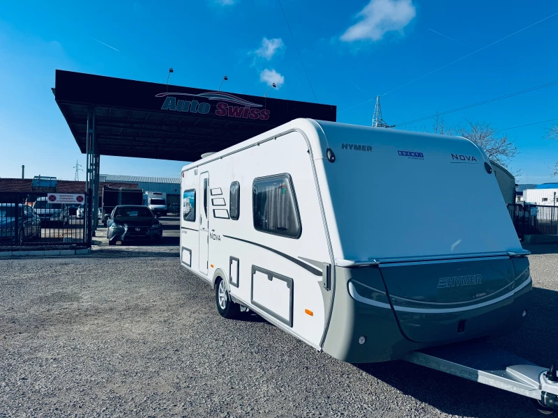 Каравана HYMER / ERIBA   NOVA 531 Внос от Швейцария , снимка 1 - Каравани и кемпери - 48503220