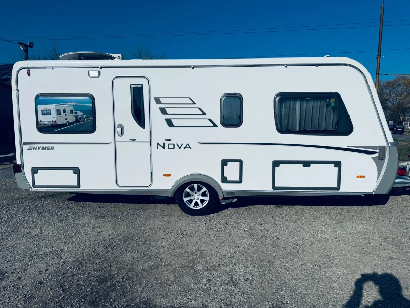 Каравана HYMER / ERIBA   NOVA 531 Внос от Швейцария , снимка 4 - Каравани и кемпери - 48503220