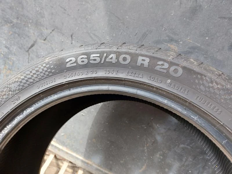 Гуми Летни 265/40R20, снимка 7 - Гуми и джанти - 37110766