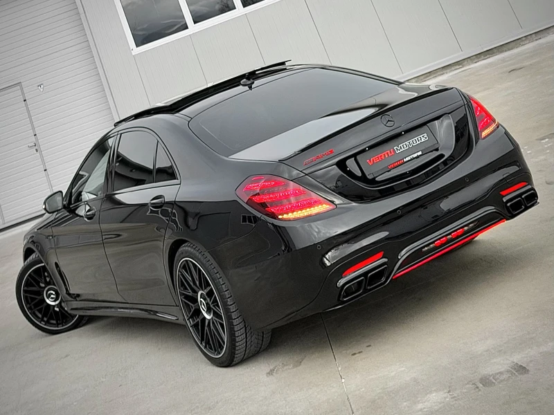 Mercedes-Benz S 350 S63 AMG/ LONG/ PANO/ BUSINESS CLASS/ 3xTV/, снимка 6 - Автомобили и джипове - 53090485