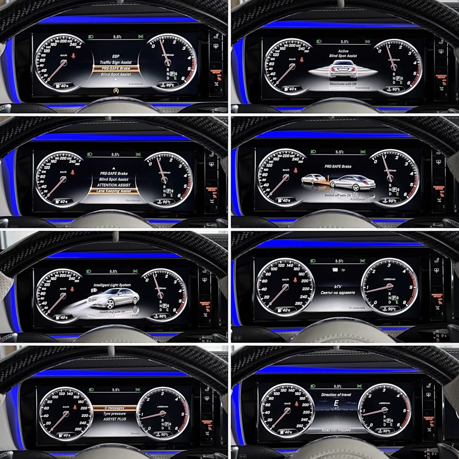 Mercedes-Benz S 350 S63 AMG/ LONG/ PANO/ BUSINESS CLASS/ 3xTV/ | Mobile.bg � ����������� 15