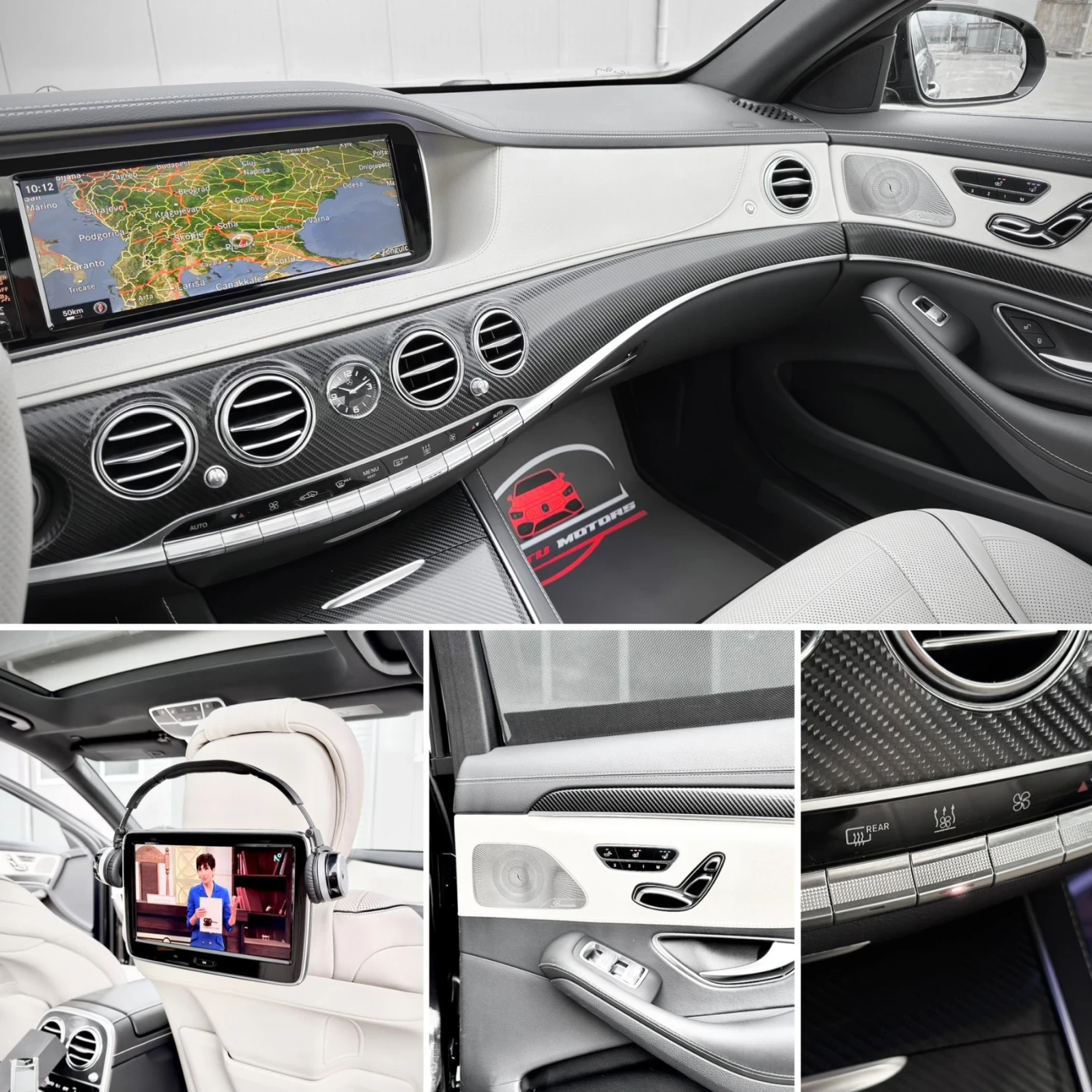 Mercedes-Benz S 350 S63 AMG/ LONG/ PANO/ BUSINESS CLASS/ 3xTV/ | Mobile.bg � ����������� 14