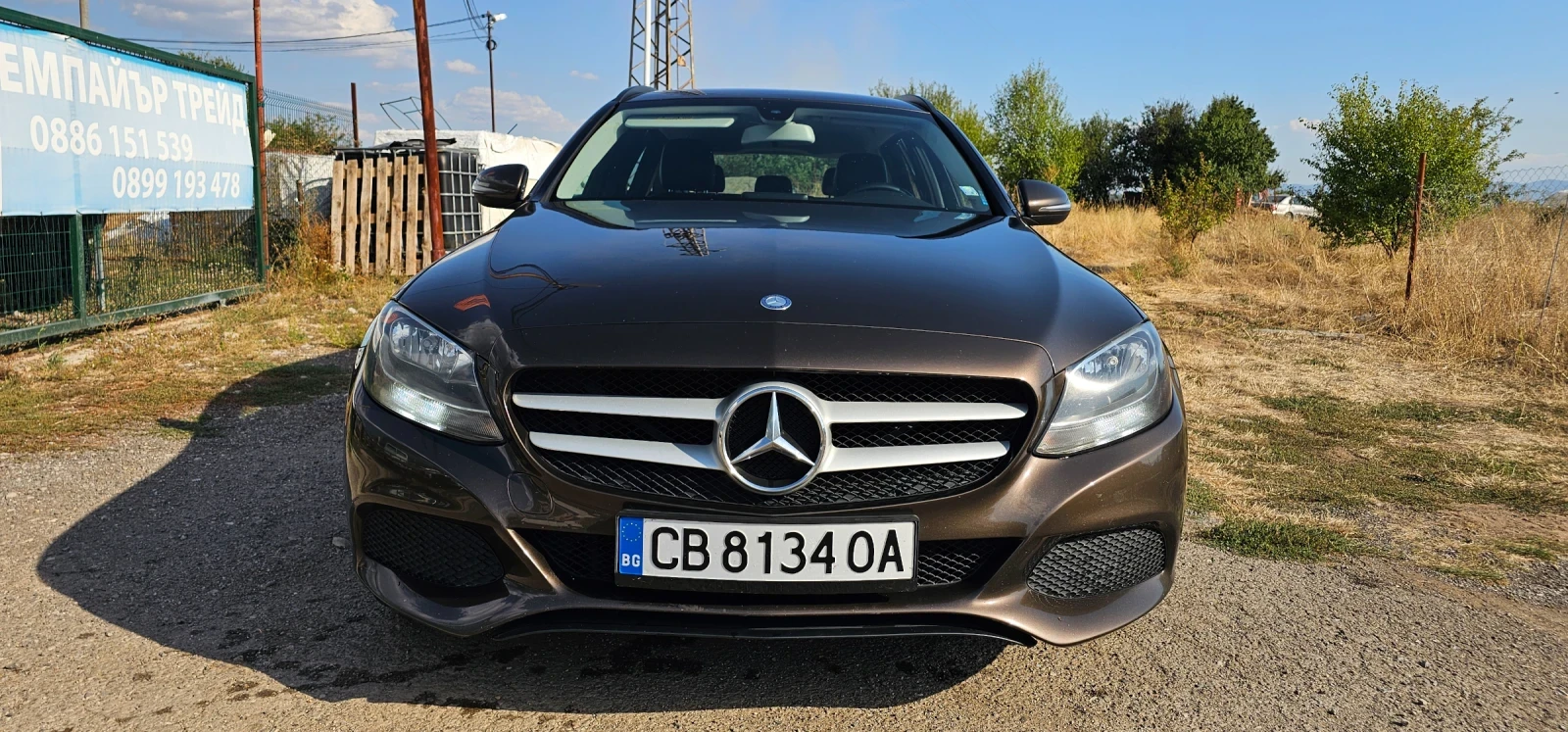Mercedes-Benz C 200 C200d КОЖА, снимка 2 - Автомобили и джипове - 56148928