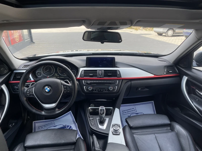 BMW 320 Full 8ZF Голямо Нави Подгрев Панорама , снимка 12 - Автомобили и джипове - 49497566