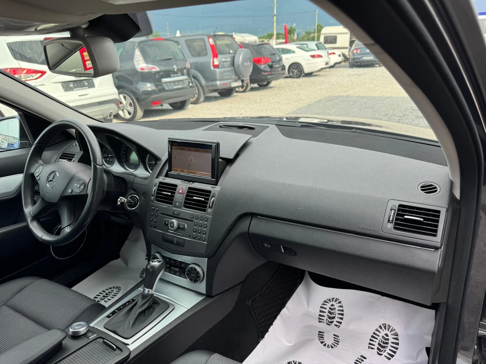 Mercedes-Benz C 220 63.000 км/ ОРИГИНАЛНАТА БОЯ/AVANTGARDE/НОВ - изображение 10