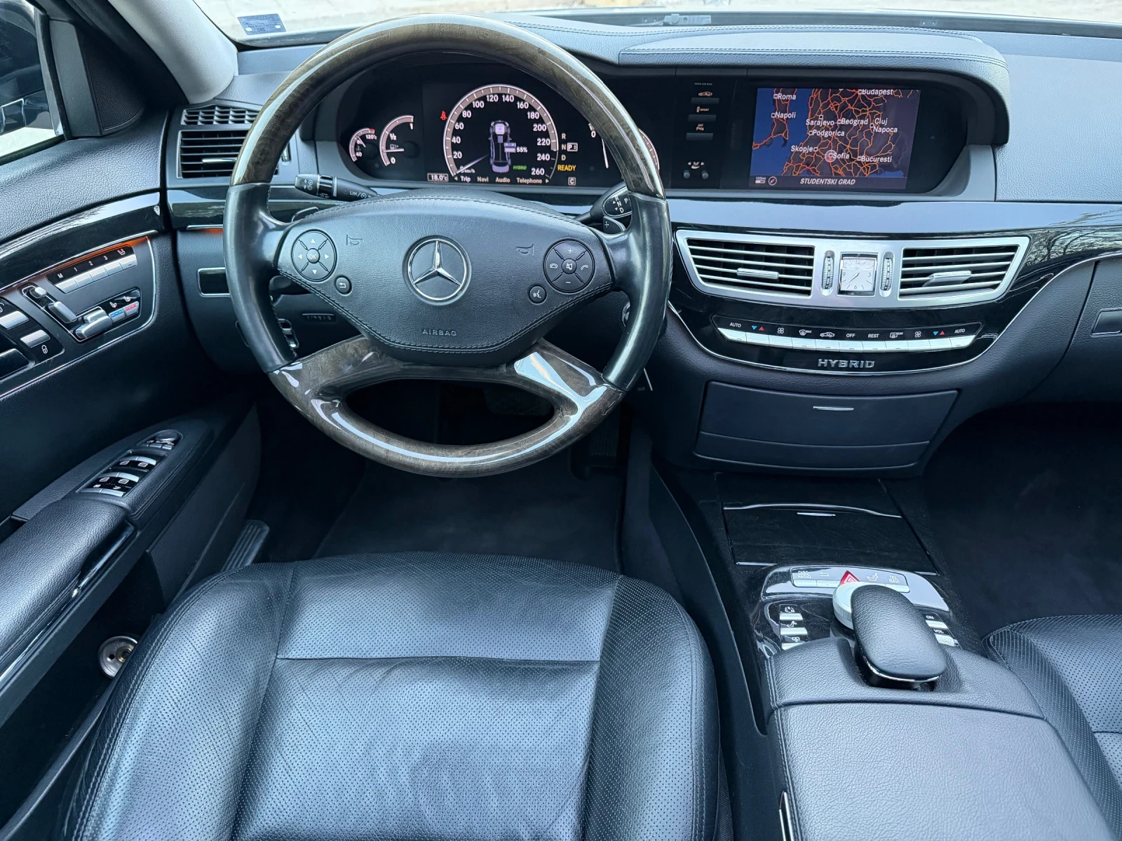 Mercedes-Benz S 400 S 400 HYBRID GAZ, снимка 13 - Автомобили и джипове - 54131935