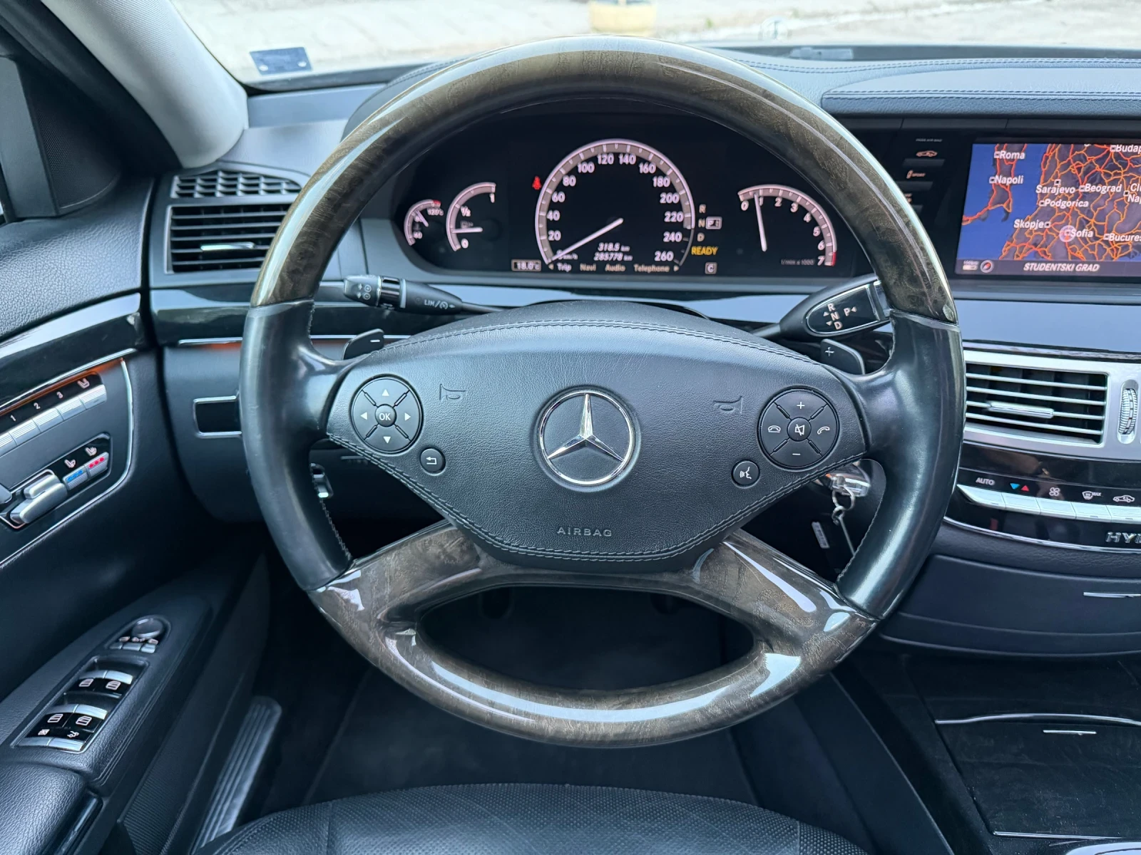Mercedes-Benz S 400 S 400 HYBRID GAZ, снимка 12 - Автомобили и джипове - 54131935