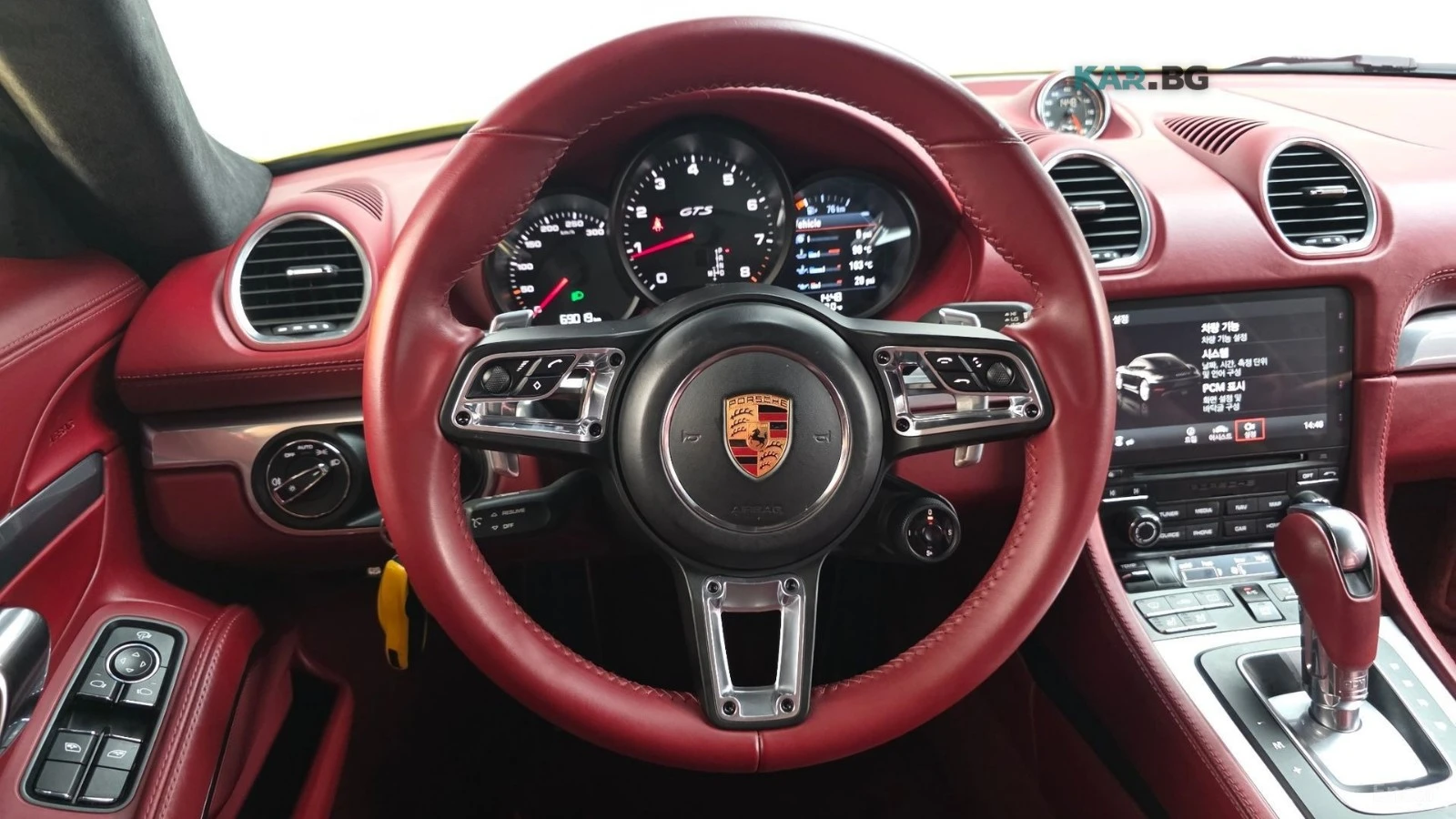 Porsche Cayman 718* 2.5* GTS* CHRONO* ОБДУХВАНЕ* КАМЕРА* , снимка 6 - Автомобили и джипове - 55414939
