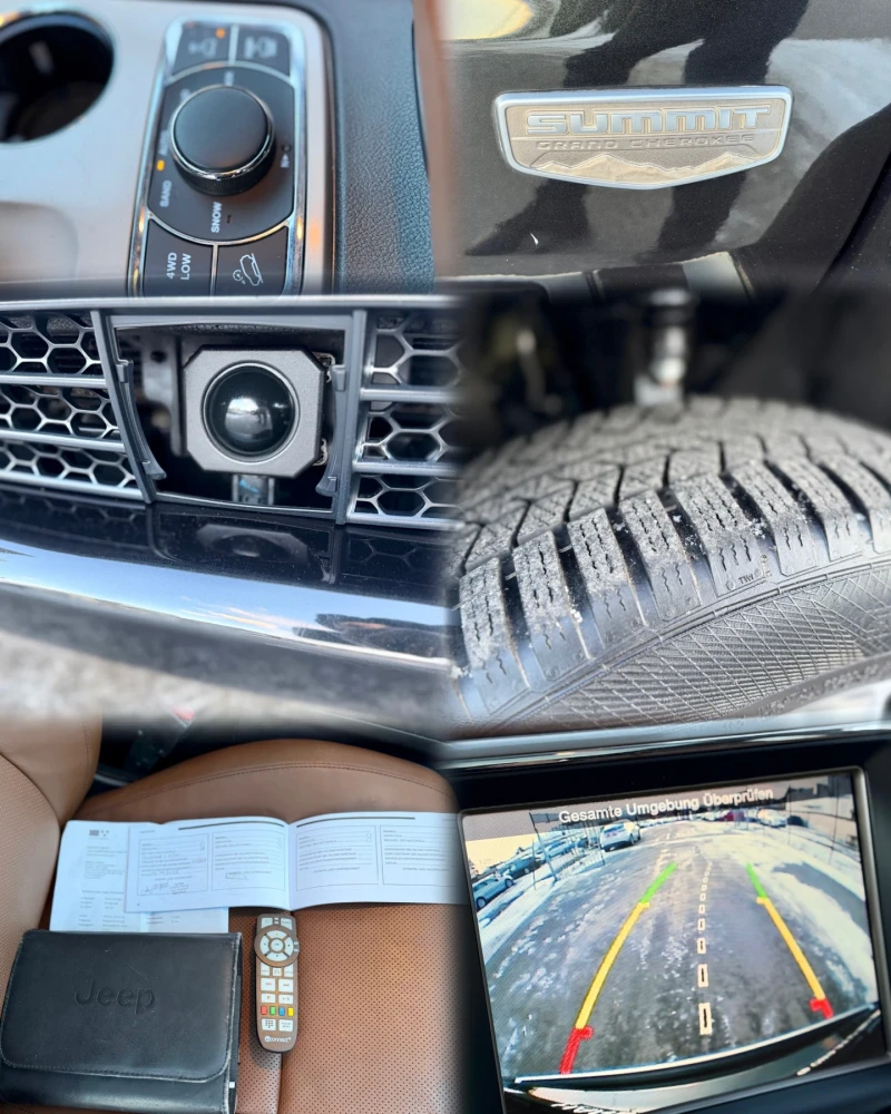 Jeep Grand cherokee 3.0 CRD SUMMIT 3Х-ТВ Панорама Обдухване Сервиз Ист, снимка 15 - Автомобили и джипове - 53076662